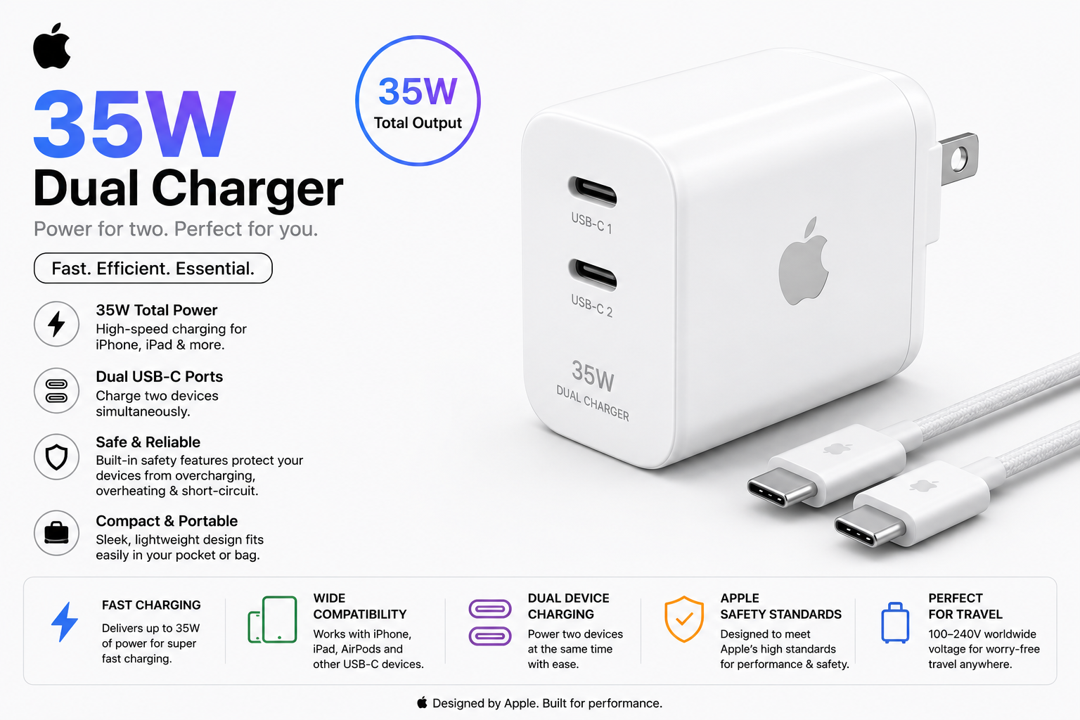 Apple 35W Dual Charger — image 2