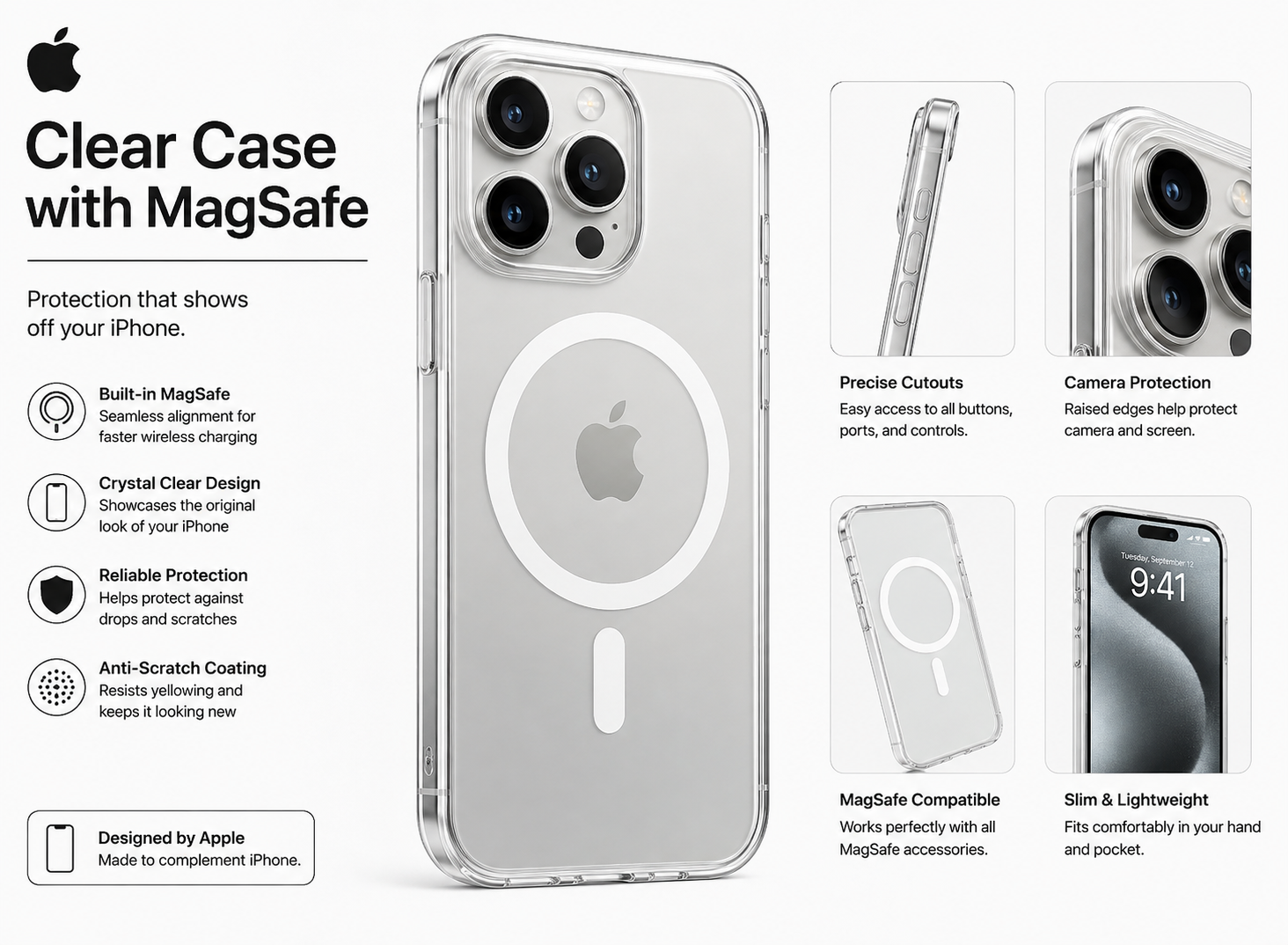 Apple Clear Case with MagSafe — image 2